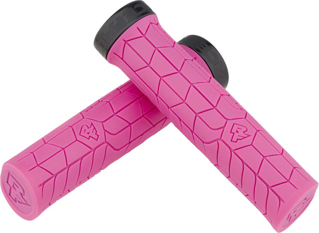 Race Face Getta Lock On Grips - magenta-black/30 mm