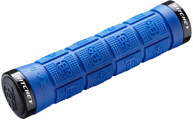 Puños de manillar WCS Locking Trail Grip - royal blue/135 mm