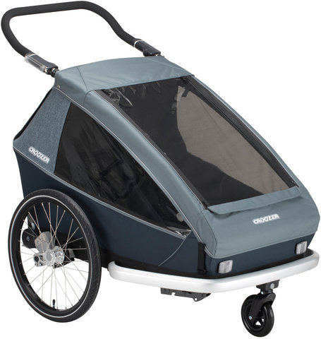 Croozer Remorque pour Enfants Kid Vaaya 2 - graphite blue/universal