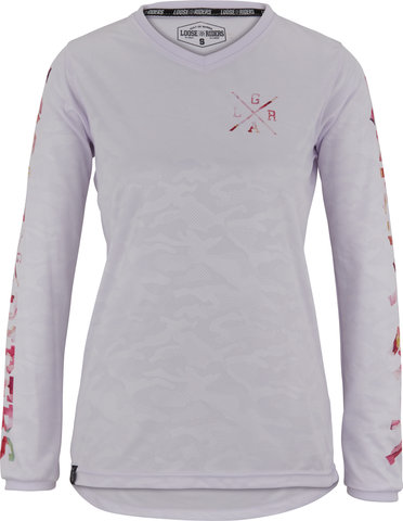 Loose Riders Maillot para damas C/S LS - peony/S