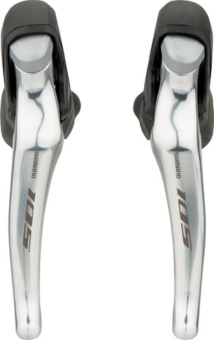 Shimano 105 STI ST-R7000 2-/11-speed Shift/Brake Levers - spark silver/2x11 speed