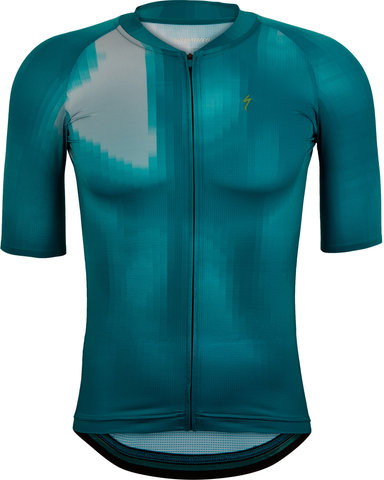 Maillot SL Air Distortion S/S - tropical teal/M