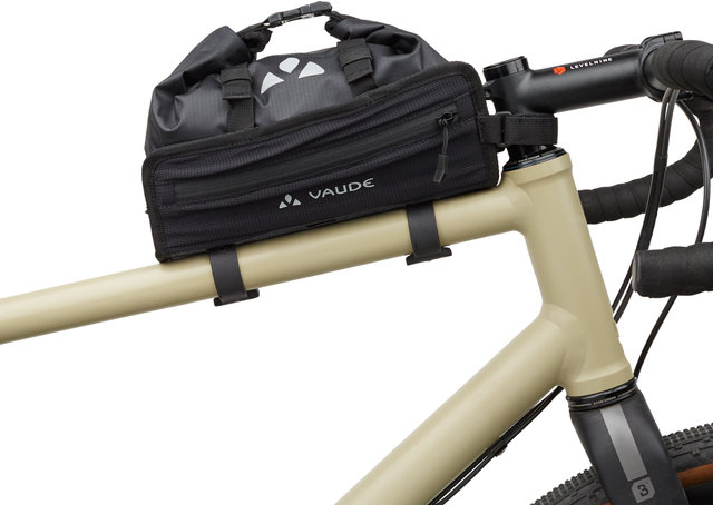 VAUDE Trailguide II Top Tube Bag - black uni/3 litres