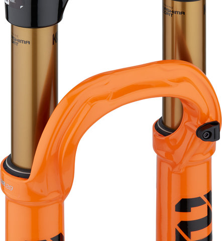 新作グッ 取寄 フォックスレーシングショックス 32 フロート SC 29 フィット4 リモート アジャスト ファクトリー ブースト フォークテール  FOX Racing Shox Float FIT4 Remote Adjust Factory Boost Fork Shiny Orange 