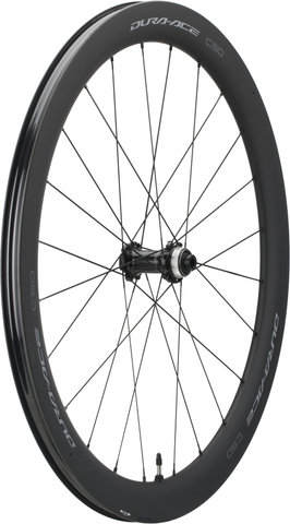 Shimano WH-R9270-C50-TL Dura-Ace Center Lock Disc Carbon Wheelset + Bag - black/28" Set (front 12x100 + rear 12x142) Shimano Road 12-speed