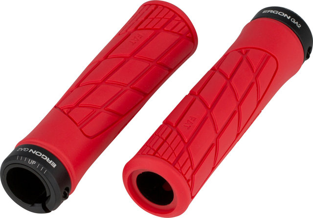 Ergon GA2 Fat Handlebar Grips - risky red/universal