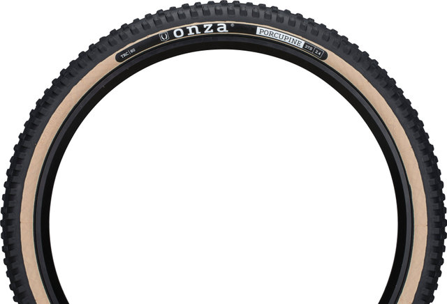 Onza Cubierta plegable Porcupine TRC MC60 Skinwall 27,5" - negro-marrón/27.5 /61 /61-584/2.4 