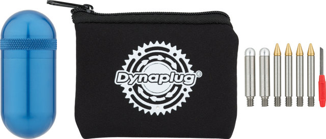 Dynaplug Megapill Reparaturset für Tubeless Reifen - blau-blau