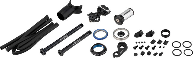OPEN MIN.D.Kit de cuadro Disc Carbon - midnight-blue/M/12 mm Eje Pasante