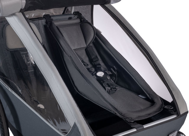 Siège Bébé climatex pour Remorque Kid - galaxy black/universal