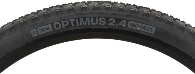 e*thirteen Cubierta plegable Optimus Endurance Trail 29" - stealth black/29x2,4