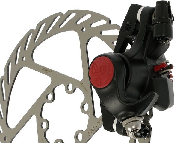 Avid BB5 MTB Disc Brake with Brake Rotor - black/front/rear 160 mm rotor