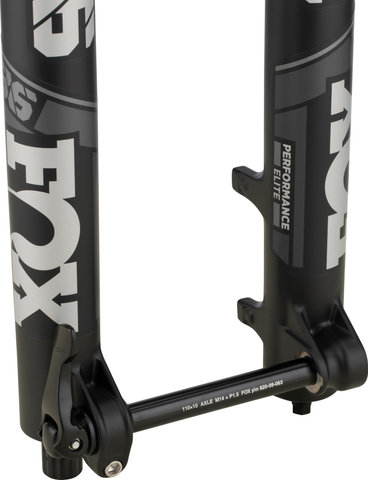 Fox Racing Shox 36 Float 27,5" GRIP2 Performance Elite Boost Federgabel Modell 2023 - matte black/160 mm / 1.5 tapered / 15 x 110 mm / 44 mm