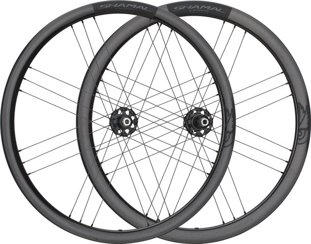 Campagnolo Shamal Carbon Disc Center Lock 28" Laufradsatz - black/Non Boost/Non Boost/142 mm/100 mm/28"/Shimano Road/100 mm/Shimano Road/100 mm/142 mm