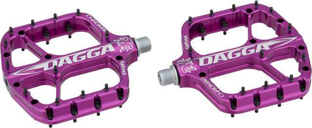 Chromag Pedales de plataforma Dagga - purple/universal