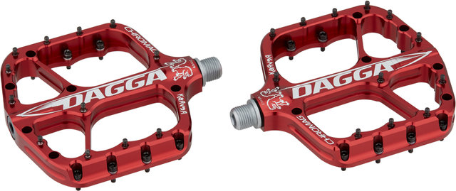 Chromag Dagga Platform Pedals - red/universal