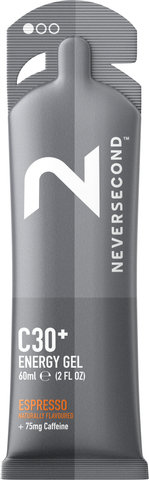NeverSecond C30+ Energy Gel - 1 unidad - espresso/60 ml