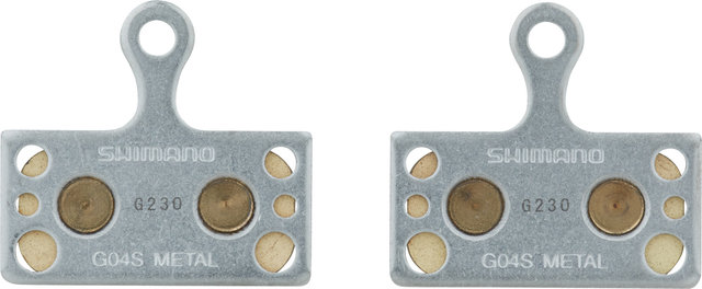 Shimano G04S-MX Brake Pads for XTR, XT, SLX - universal/metal