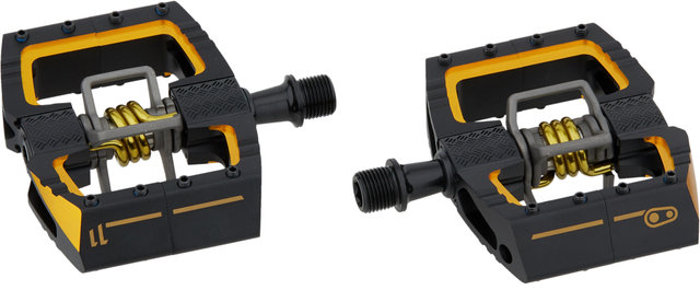 crankbrothers Pedales de clip Mallet DH 11 - black-gold/universal