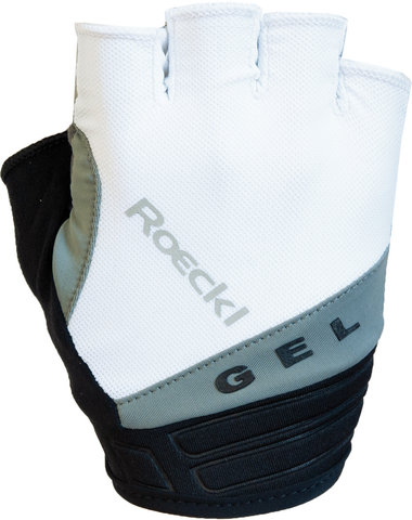 Roeckl Itamos Halbfinger-Handschuhe - weiß-silber/8