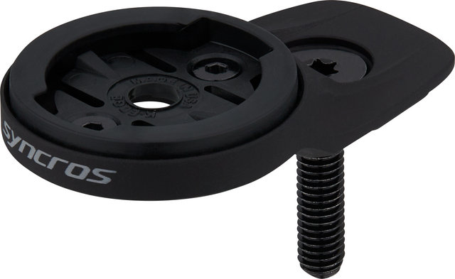 Syncros Attache à la Potence Fraser iC DC / DC Top Cap pour Compteurs Garmin - black