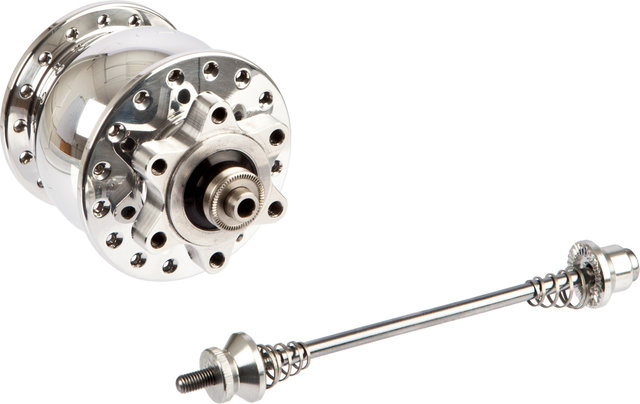 SON 28 6-Bolt Disc Hub Dynamo - polished/32 hole