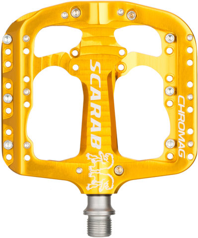 Chromag Scarab Platform Pedals - gold/universal