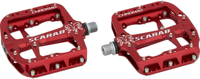 Chromag Scarab Platform Pedals - red/universal