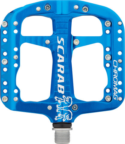 Scarab Platform Pedals - blue/universal