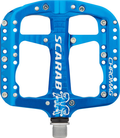 Chromag Pedales de plataforma Scarab - blue/universal