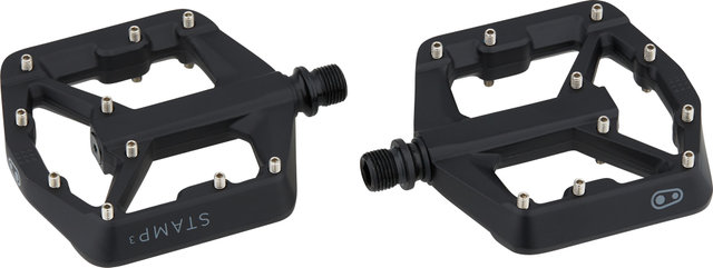 crankbrothers Stamp 3 Plattformpedale - black/small