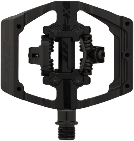 HT Pedales de clip DH RACE X2 - stealth black/universal