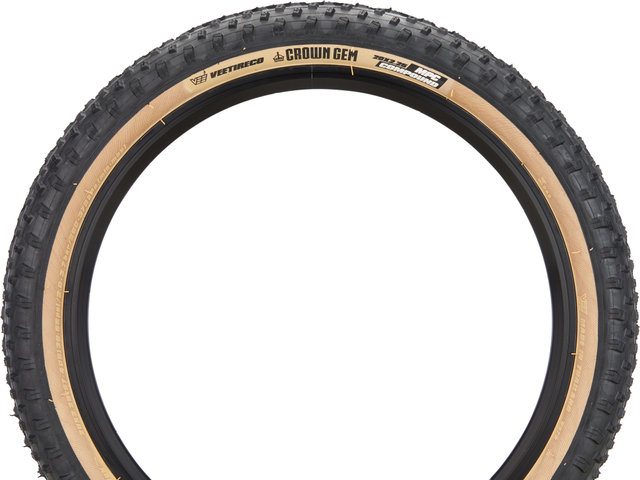 VEE Tire Co. Crown Gem MPC 20" Wired Tyre - skinwall/20x2.25