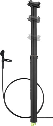 Tija sillín Dropper Post V2 210 mm con abrazadera de palanca V3 Remote - black/31,6 mm / 525 mm / SB 0 mm