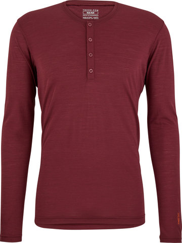 Desperado Merino L/S Shirt - port/M