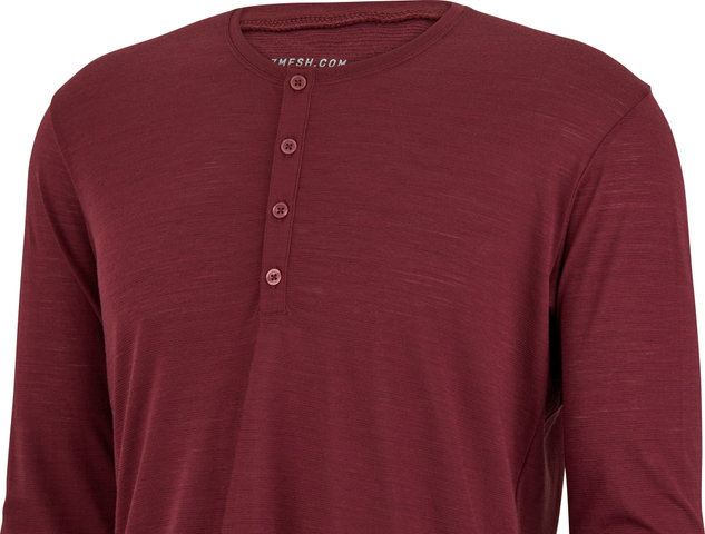 Desperado Merino L/S Shirt - port/M