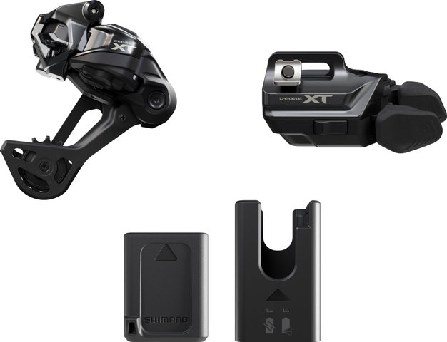Shimano Deore XT Di2 Schaltungs-Upgrade Set M8250, RD-M8250-SGS - schwarz/ohne