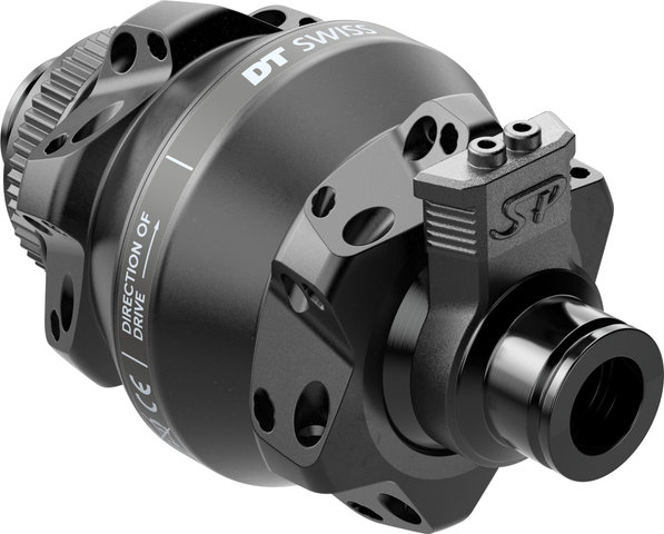 DT Swiss 350 SP PL-7 Disc Center Lock Hub Dynamo - black/24