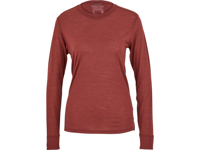 Capilene Cool Merino L/S Women's Shirt - sequoia red/S