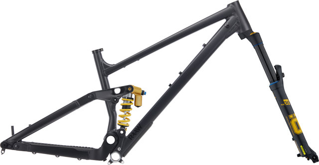 Jibb 29" Rahmenkit mit ÖHLINS TTX 22 M Coil und RXF36 m.2 - matt black/L, 502 lbs