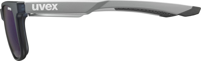 uvex Lunettes de Sport LGL 42 - blue-grey mat/mirror blue