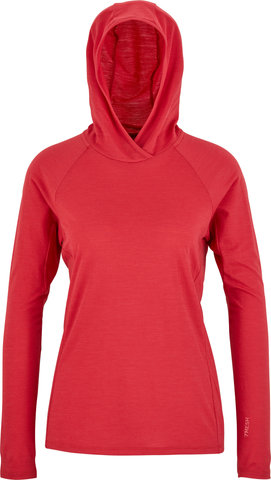 Pullover à Capuche pour Dames Desperado Merino L/S - raspberry/S