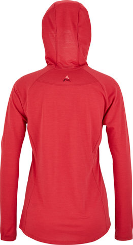 Desperado Merino L/S Women's Hoodie - raspberry/S