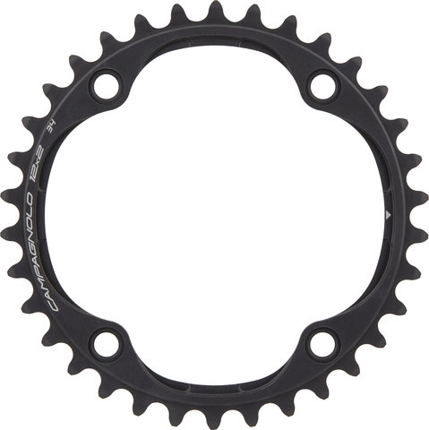 Campagnolo Super Record / Record Chainring 12-speed, 4-arm, 145 mm Bolt Circle - black/34 