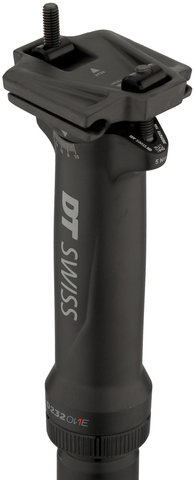DT Swiss D 232 ONE Carbon 60 mm Remote Sattelstütze - schwarz/30,9 mm / 400 mm / SB 0 mm / L1 Trigger