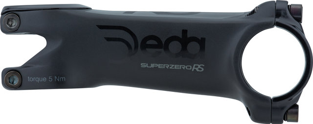 DEDA Superzero RS 31.7 Stem - polish on black/100 mm -8°