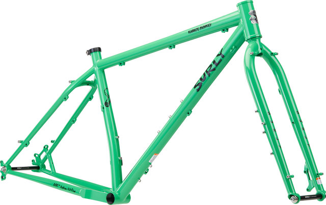 Karate Monkey 27.5+/29" Frameset - high fiber green/L