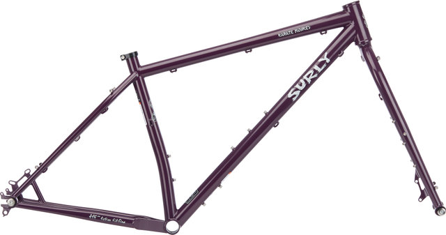 Karate Monkey 27.5+/29" Frameset - organic eggplant/L