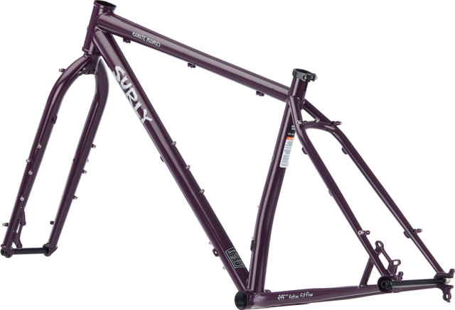 Karate Monkey 27.5+/29" Frameset - organic eggplant/L