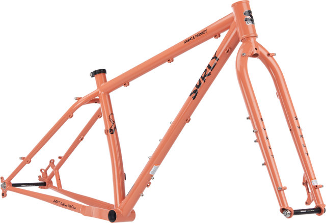 Surly Kit de Cadre Karate Monkey 27,5+/29" - peach salmon sundae/M